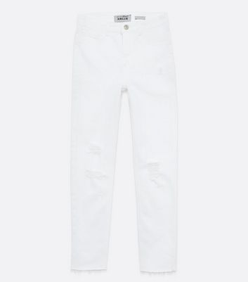 White jeans hot sale for little girls