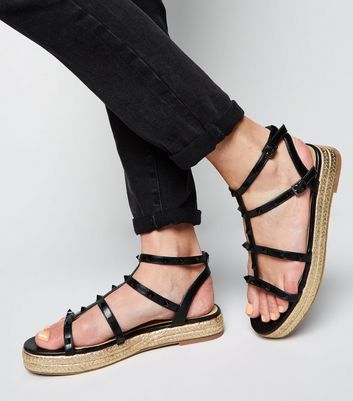 gladiator espadrille sandals