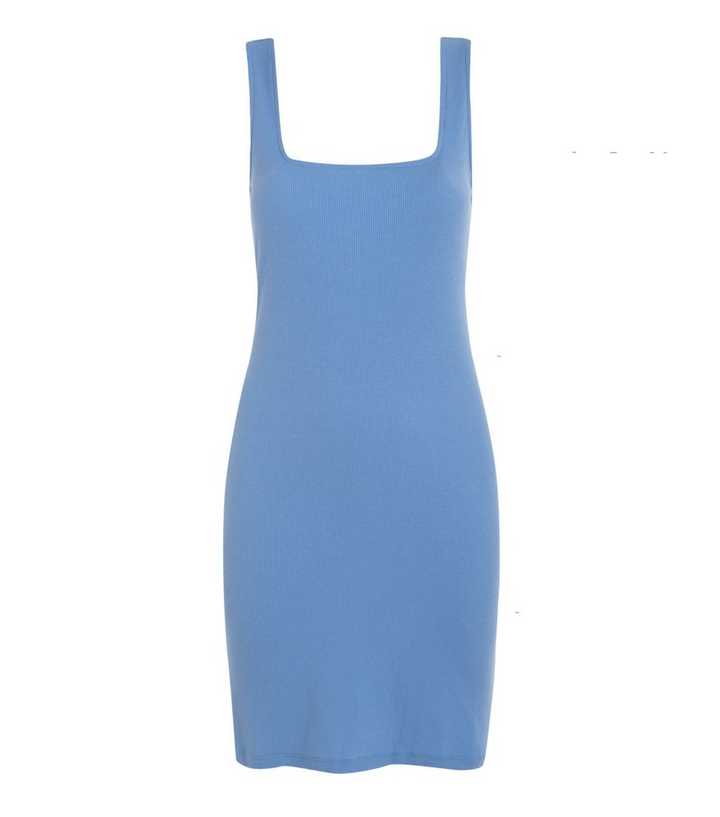 nico blue dresses Square Neck Drawstring Dress variation:Slide Size:XL (24-26) Aldi's New Dress Is