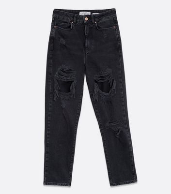 black waist enhance tori mom jeans