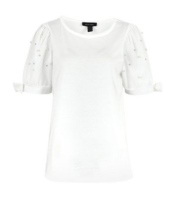 faux tee shirt off white