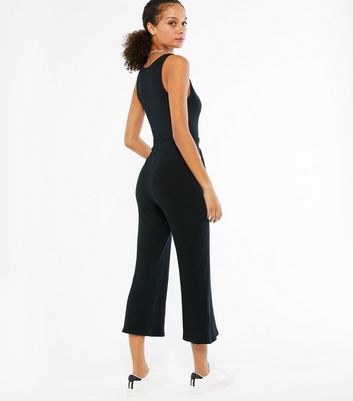 jersey ribbed jumpsuit