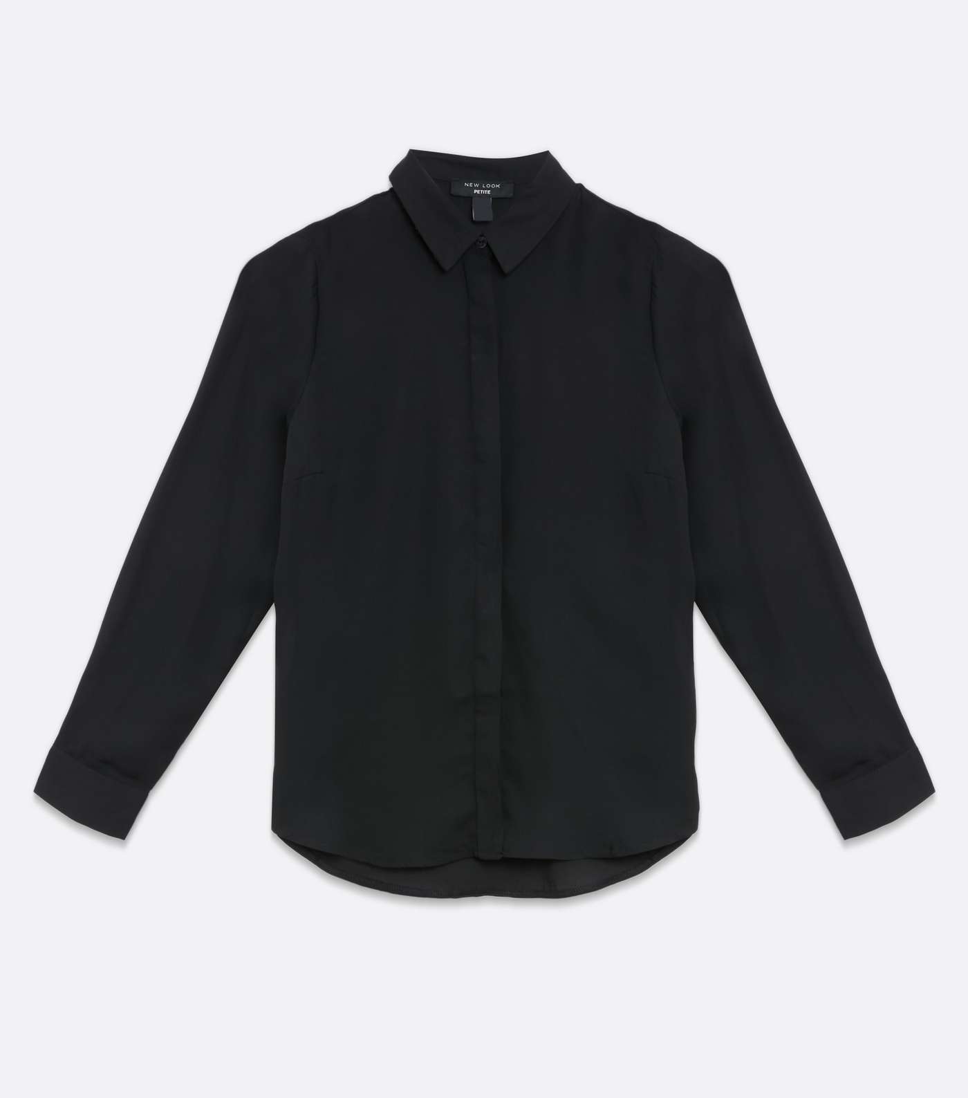 Petite Black Long Sleeve Shirt Image 5