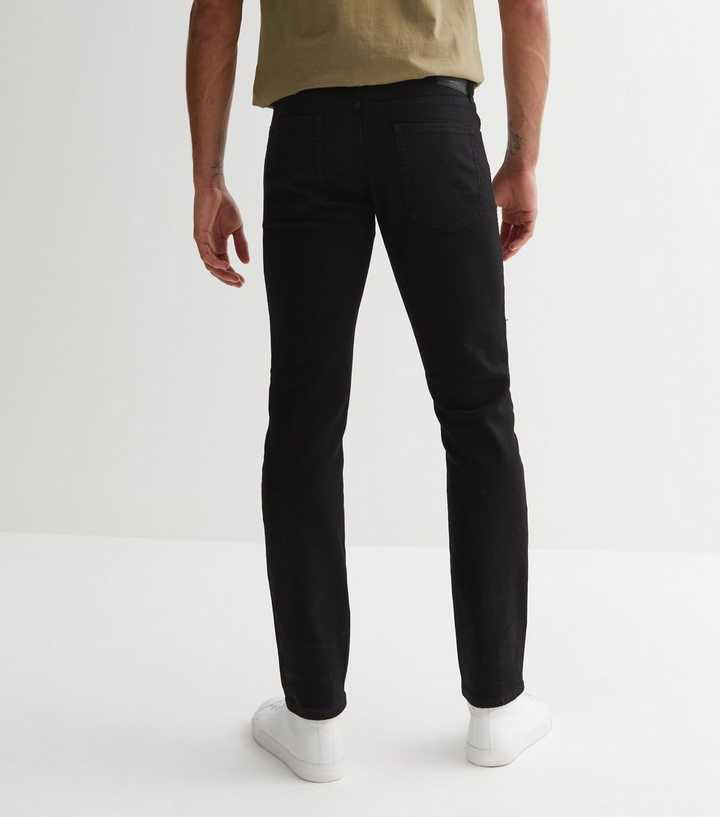 long leg black skinny jeans