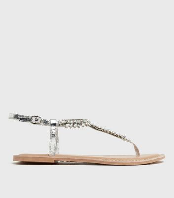 Ivory Macrame T-Strap Sandal (Wide Width) | T strap sandals, Ankle strap sandals  heels, Crochet sandals