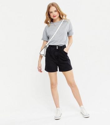 black belted shorts