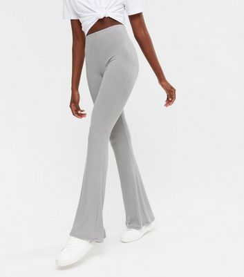 flared legging ribbed