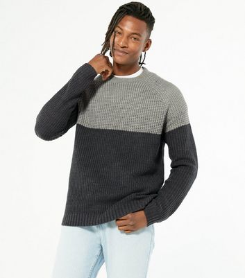 Grey marl jumper mens best sale