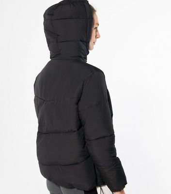 new look hooded puffer jacket