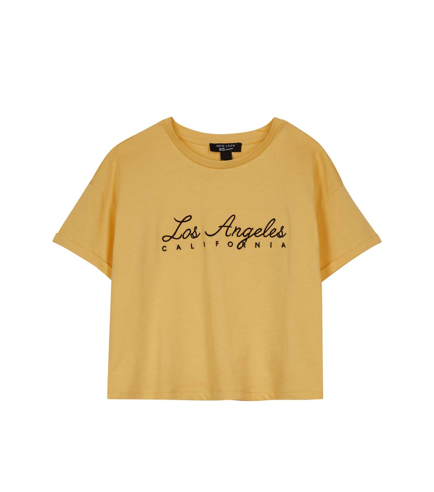 Girls Mustard Los Angeles Slogan T-Shirt