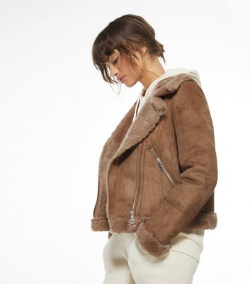 new look aviator jacket