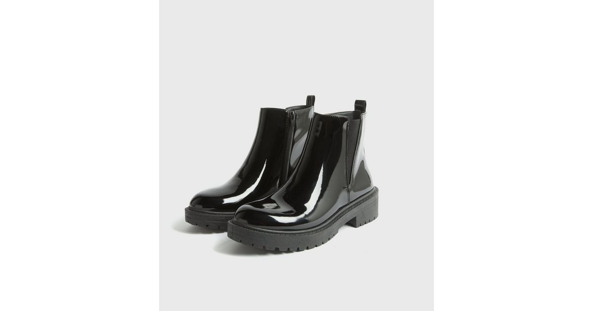 new look chunky chelsea boot
