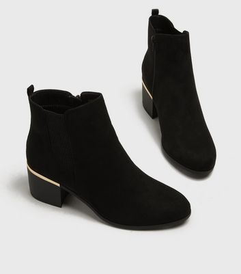 ankle boots mid heel