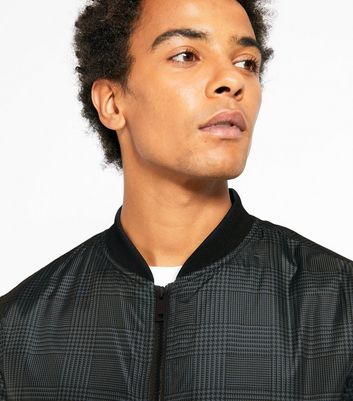 check bomber jacket mens