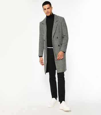 grey formal coat