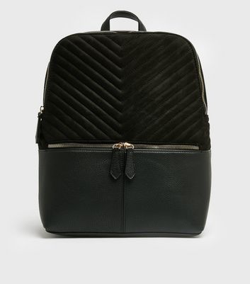 newlook black backpack