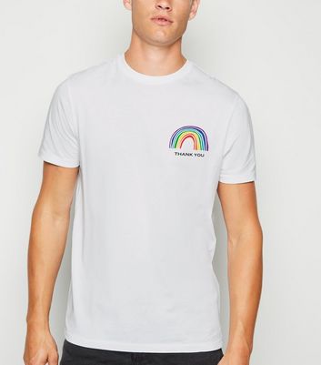 Rainbow Slogan Charity T-Shirt 