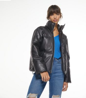 new look faux leather jacket