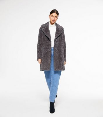 new look teddy jacket