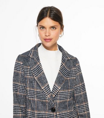 New look check on sale jacket