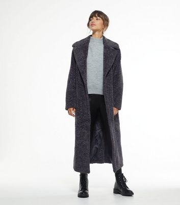 maxi soft faux fur coat