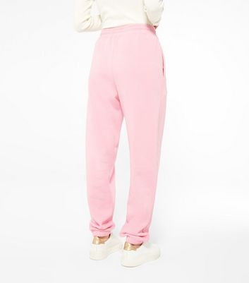 tall pink joggers