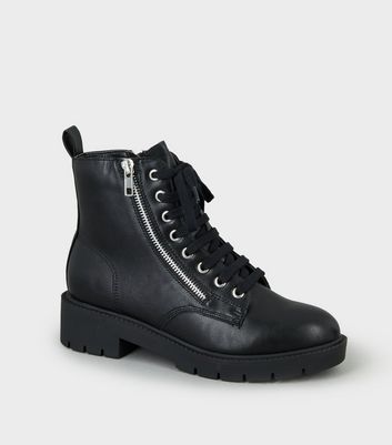 new look girls black boots