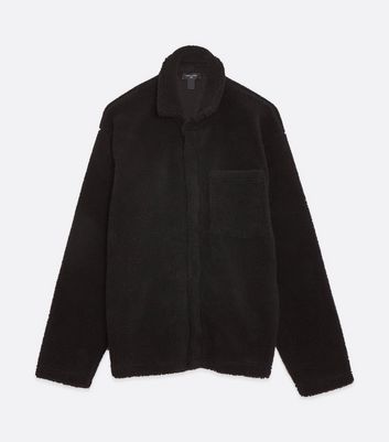 Image of Black Borg Overshirt New Look