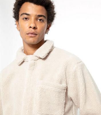 Stone Borg Overshirt | New Look