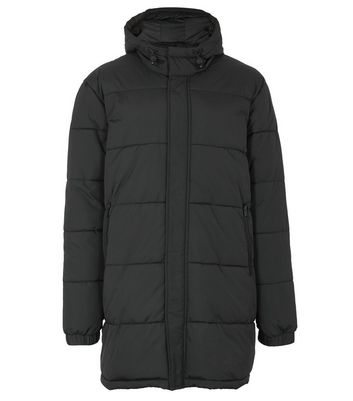 long black puffer jacket men