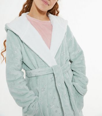 glitter dressing gown