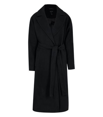 new look drop shoulder coat