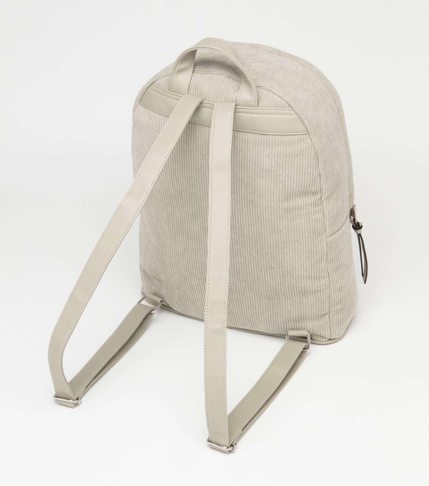 Grey Cord Backpack  Image 2