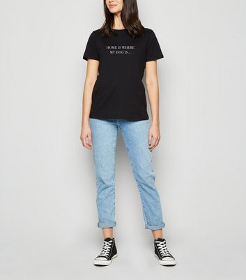 new look dog t shirt