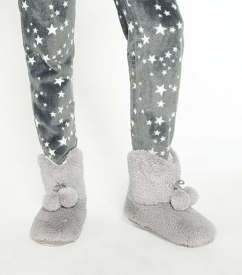 new look boot slippers