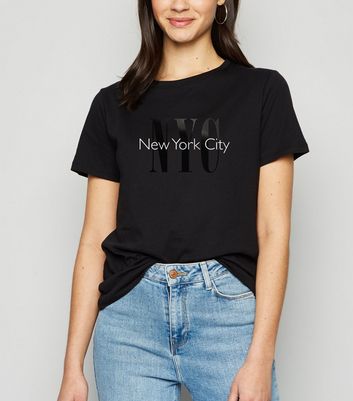 new york t shirt women's
