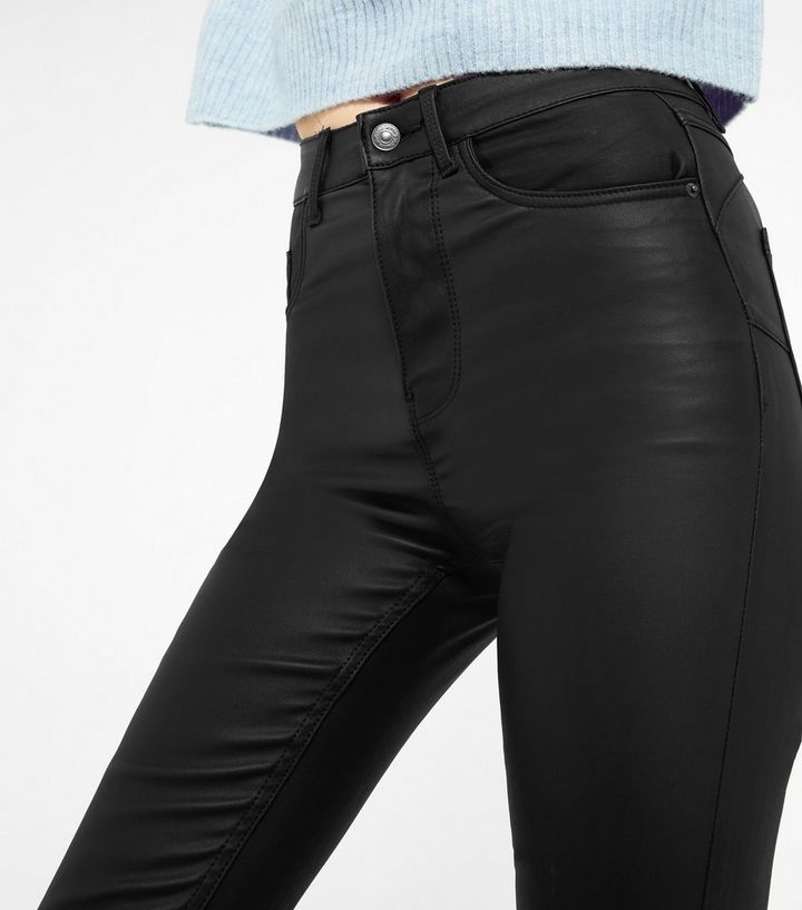 Tall Black 'Lift & Shape' Jenna Skinny Jeans | New Look