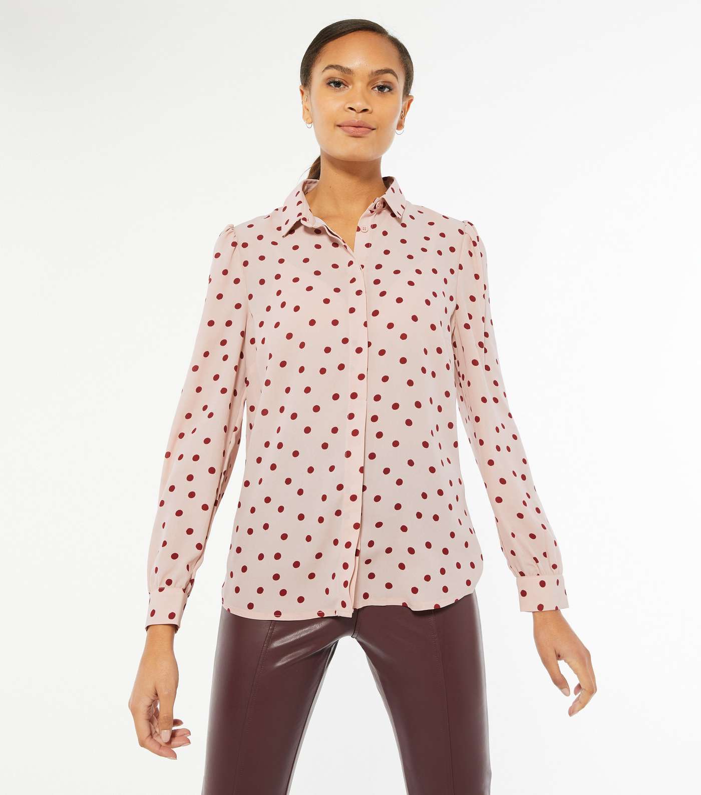 Pink Spot Long Sleeve Shirt