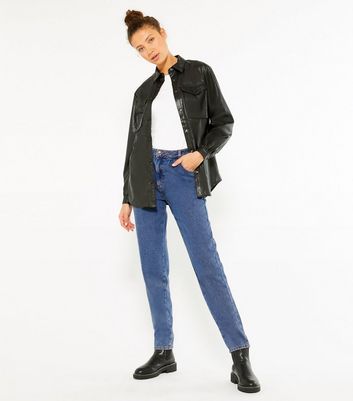 Tall Blue Slouch Nia Balloon Jeans | New Look