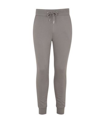 drawstring grey joggers
