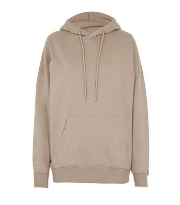 Light Brown Oversized Hoodie New Look