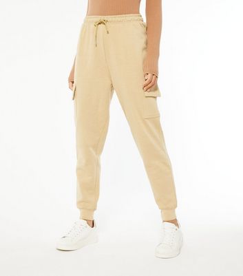 Camel cargo joggers Clearance