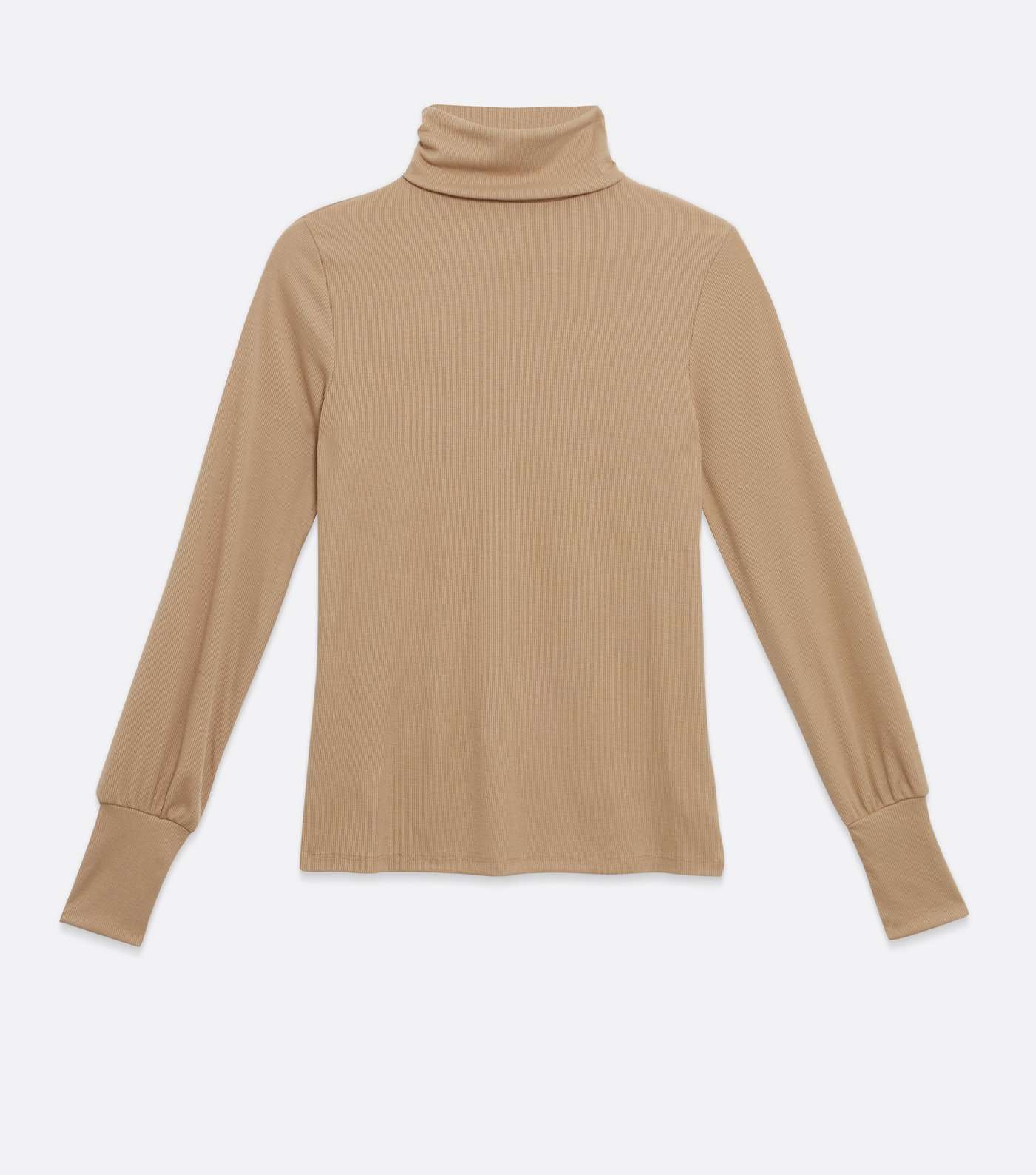 Camel Roll Neck Top  Image 5