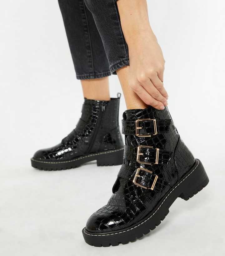 patent boots new look