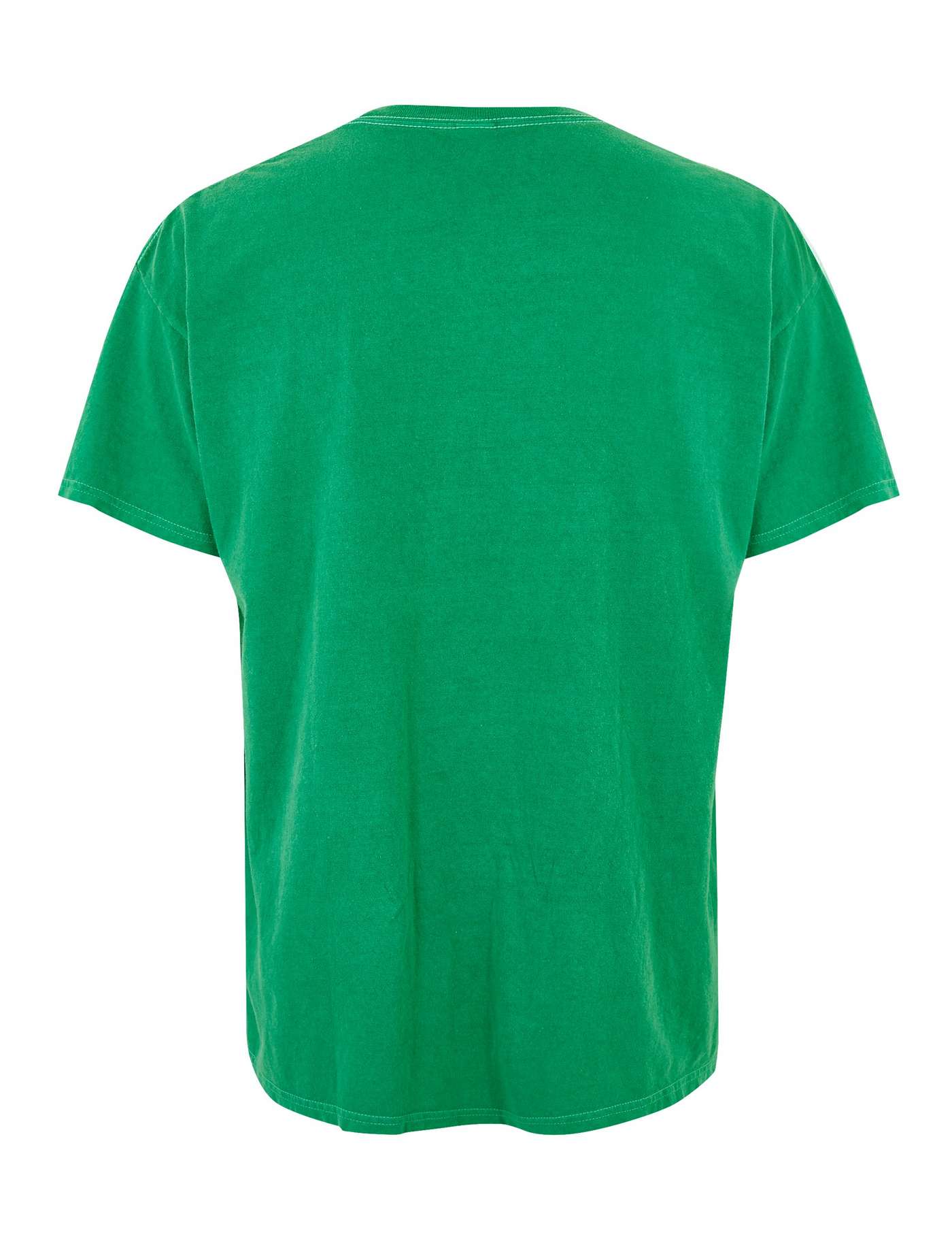 Light Green Seek Bliss Slogan Oversized T-Shirt Image 2