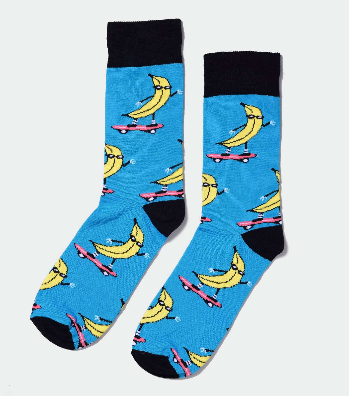 Blue Banana Skateboard Socks