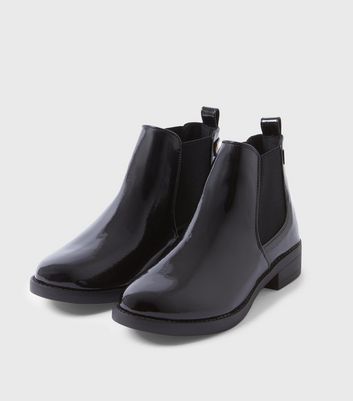 black chelsea boots womens new look