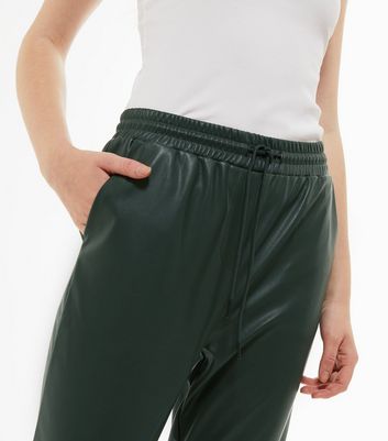 Amazon.com: Green Leather Pants