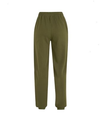 Image of Khaki Cuffed Joggers New Look