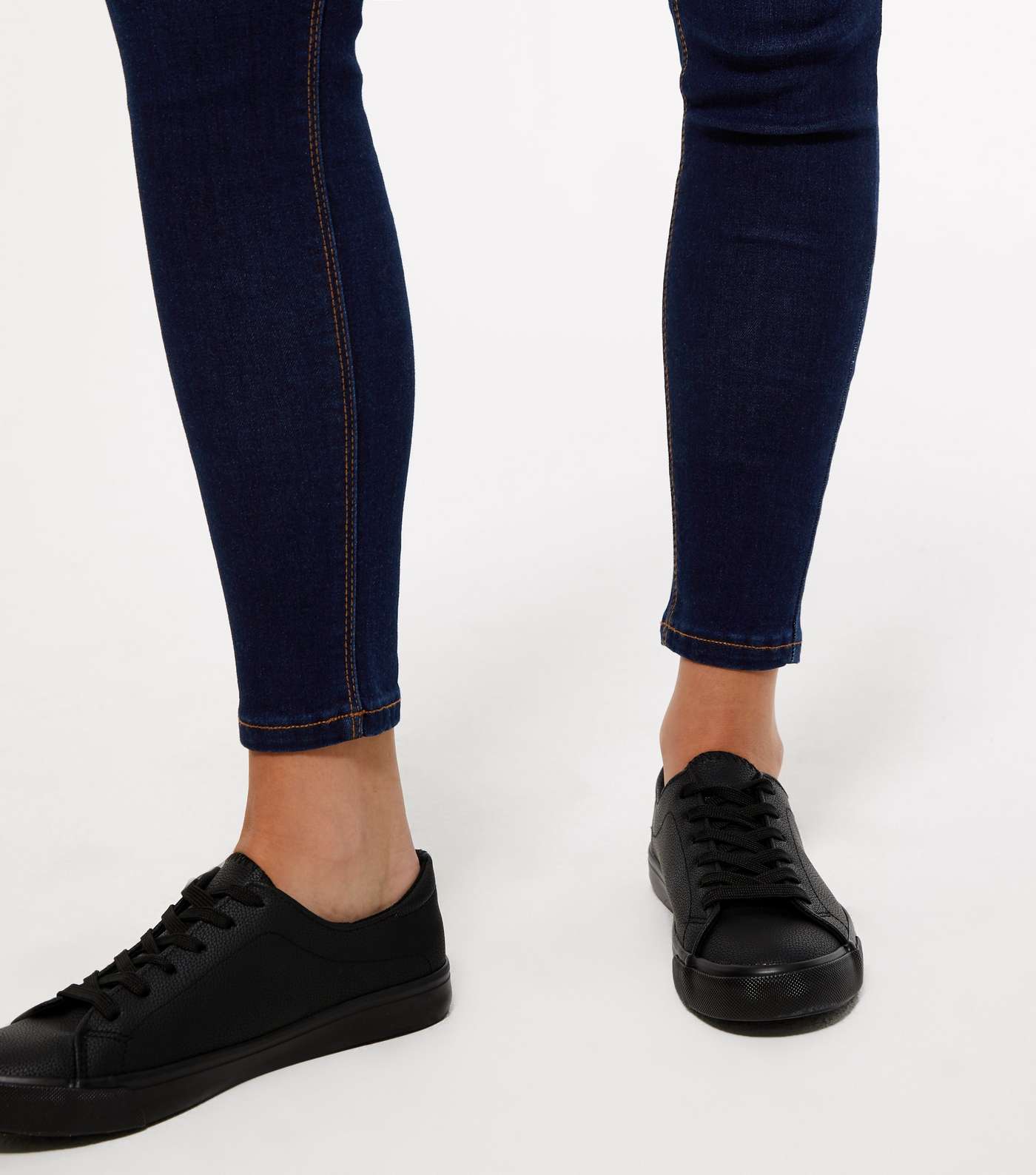 Blue Lift & Shape High Waist Yazmin Skinny Jeans Image 4